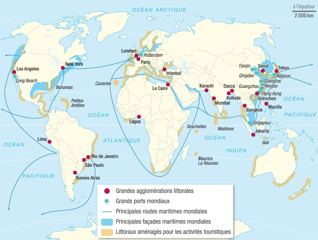 Apprendre À Apprendre Les Grandes Façades Maritimes Mondiales DrÔle